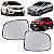 LENTE RETROVISOR CITY FIT 2015 A 2021  WRV 2017 A 2021 COM BASE ORIGINAL - Imagem 1