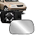 LENTE RETROVISOR COROLLA 2003 A 2008 COM BASE ORIGINAL - Imagem 1