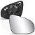 LENTE RETROVISOR COROLLA 2014 A 2019 COM BASE ORIGINAL - Imagem 2