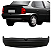 PARACHOQUE TRASEIRO CORSA SEDAN 96/10 PRETO LISO - Imagem 1