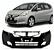 PARACHOQUE DIANTEIRO FIT 13/14 PRETO LISO C/ FURO DO MILHA - Imagem 1