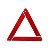TRIANGULO PARA SINALIZAÇÃO DE SEGURANCA BRANCO CARRO - Imagem 4