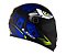 CAPACETE FF358 CLASSIC TRIBAL AZUL LS2 - Imagem 3