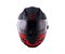 CAPACETE FF302 SOUL SOUL MANTY PRETO NORISK - Imagem 2