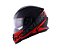 CAPACETE FF302 SOUL SOUL MANTY PRETO NORISK - Imagem 1