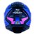 CAPACETE FF802 RAZOR SPEEDMAX ROXO NORISK - Imagem 4