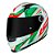 CAPACETE FF358 CLASSIC DRAZE BRANCO/VERDE LS2 - Imagem 5