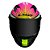 CAPACETE FF358 CLASSIC SPEEDY ROSA LS2 - Imagem 5