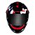 CAPACETE FF358 CLASSIC TANK VERMELHO/AZUL LS2 - Imagem 3