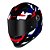 CAPACETE FF358 CLASSIC TANK VERMELHO/AZUL LS2 - Imagem 4