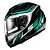 CAPACETE FF397 VECTOR EVO RIDER CINZA/VERDE LS2 - Imagem 1