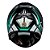 CAPACETE FF397 VECTOR EVO RIDER CINZA/VERDE LS2 - Imagem 3