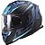 CAPACETE FF800 STORM RACER PRETO/AZUL FOSCO LS2 - Imagem 1