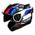 CAPACETE FF906 ADVANT SPORT PRETO/AZUL/VERMELHO/BRANCO LS2 - Imagem 1