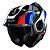 CAPACETE FF906 ADVANT SPORT PRETO/AZUL/VERMELHO/BRANCO LS2 - Imagem 5