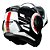 CAPACETE FF902 SCOPE ARCH BRANCO/VERMELHO LS2 - Imagem 5