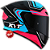 CAPACETE TT-COURSE OVERTECH PRETO/ROSA KYT - Imagem 2