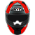 CAPACETE KYT NF-R XAVI FORES 2021 PRETO/VERMELHO FOSCO REPLICA - Imagem 4