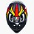 CAPACETE AGV K3 BIRDY 2.0 CINZA/AMARELO/VERMELHO - Imagem 4