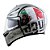 CAPACETE AGV K3 SV SCUDETTO PRATA FOSCO - Imagem 1