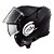 CAPACETE FF399 VALIANT MONOCOLOR PRETO FOSCO LS2 - Imagem 1