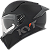 CAPACETE KYT R2R PLAIN PRETO FOSCO - Imagem 1