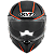 CAPACETE KYT R2R CONCEPT FOSCO PRETO/VERMELHO - Imagem 2