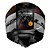 CAPACETE FF908 STROBE II ORION PRETO/ROXO FOSCO LS2 - Imagem 5