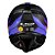 CAPACETE FF808 STREAM II VINTAGE PRETO/ROXO LS2 - Imagem 6