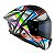CAPACETE FF805 THUNDER C GP AERO FLASH BLACK LS2 - Imagem 1