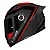 CAPACETE FF358S STRIKER TITANIUM/RED LS2 - Imagem 2