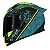 CAPACETE FF358S STRIKER BLUE/HV YELLOW LS2 - Imagem 2