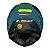 CAPACETE FF358S STRIKER BLUE/HV YELLOW LS2 - Imagem 5
