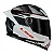 CAPACETE FF358S DIGITAL BLACK/WHITE LS2 - Imagem 1