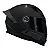 CAPACETE FF358S MONOCOLOR BLACK LS2 - Imagem 1