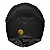 CAPACETE FF358S MONOCOLOR BLACK LS2 - Imagem 3