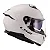CAPACETE STREAM II FF808 MONOCOLOR WHITE LS2 - Imagem 1
