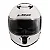 CAPACETE STREAM II FF808 MONOCOLOR WHITE LS2 - Imagem 4