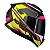 CAPACETE FF802 RAZOR SPEEDMAX FOSCO AMARELO NORISK - Imagem 3