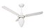Ventilador de Teto Loren-Sid Diplo M3 Pera Branco 220V com Pás de Madeira MDF Branca Ref-2385 - Imagem 1