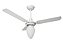 Ventilador de Teto Loren-Sid Diplo M2 Pera Branco 3V 127V com Pás de Madeira MDF Branca Ref-2781 - Imagem 1
