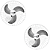 Ventiladores de Parede Loren-Sid Tufão 60 M1 Branco Bivolt ( 02 Unidades ) Ref-2557 - Imagem 1