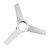 Ventilador de Teto Loren-Sid Paladium Branco M1 CV 127V Pa Injetada Branca 3P10I Ref-11363 - Imagem 3