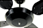 Ventilador de Teto Loren-Sid Comercial M1 Cripton Preto 3V 220V com Pás de Aço Pretas ref-10956 - Imagem 3