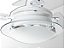 Ventilador de Teto Loren-Sid Diplo M2 Residence (R) Branco 220V com pás injetadas transparentes 3P07I-TR Ref-1070 - Imagem 4
