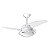 Ventilador de Teto Loren-Sid Diplo M2 Residence (R) Branco 220V com pás injetadas transparentes 3P07I-TR Ref-1070 - Imagem 2