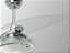 Ventilador de Teto Loren-Sid Diplo M2 Residence (R) Cromado 220V com Pás Injetadas Transparentes 3P07I-TR Ref-561 - Imagem 3