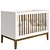 Berço Evolutivo Wood Grade e Pés Madeira (4 Cores Disponíveis) - Imagem 9