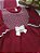 Vestido Tricot Jacquard Pregas Vermelho - Imagem 2
