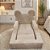 Cama Montessoriana Menina Cabeceira Urso Tamanho Medio 150 x 70 - Imagem 2